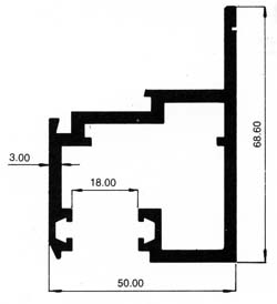 alumunium Curtain Wall-Curtain Wall Group 2083 - 2084